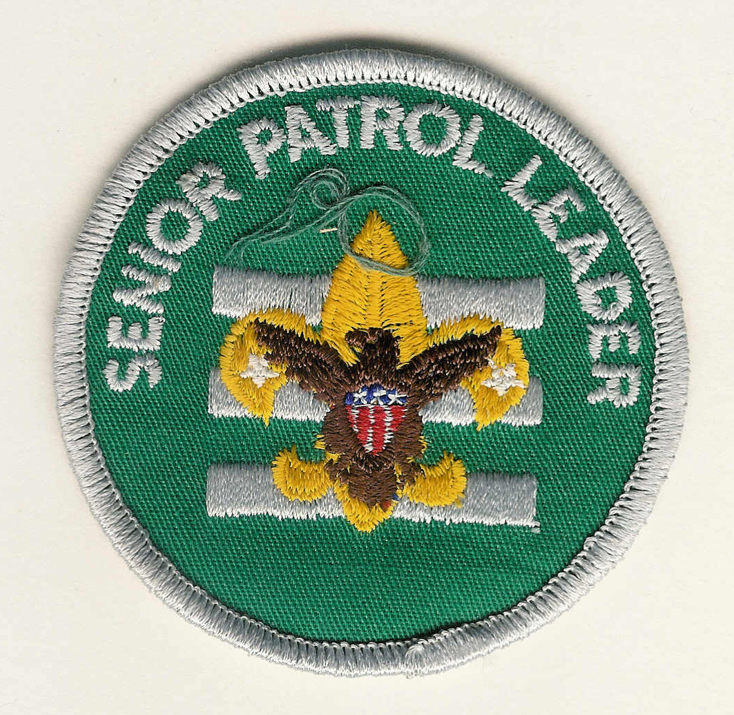 Senior Patrol Leader - Eagle - Silver Bars - Boy Scouts Patch - $20.00 ...